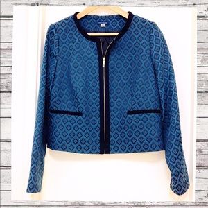 TOMMY HILFIGER blazer in blue and black